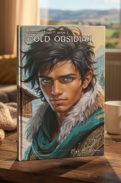 obsidian triad - fantasy webnovel - book 1 - cold obsidian - hardcover