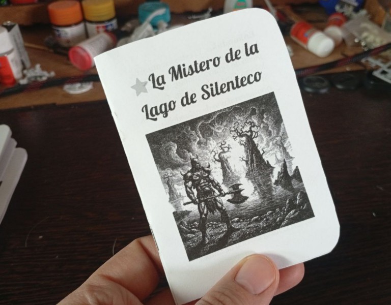 La Mistero de la Lago de Silenteco - Papera Zino